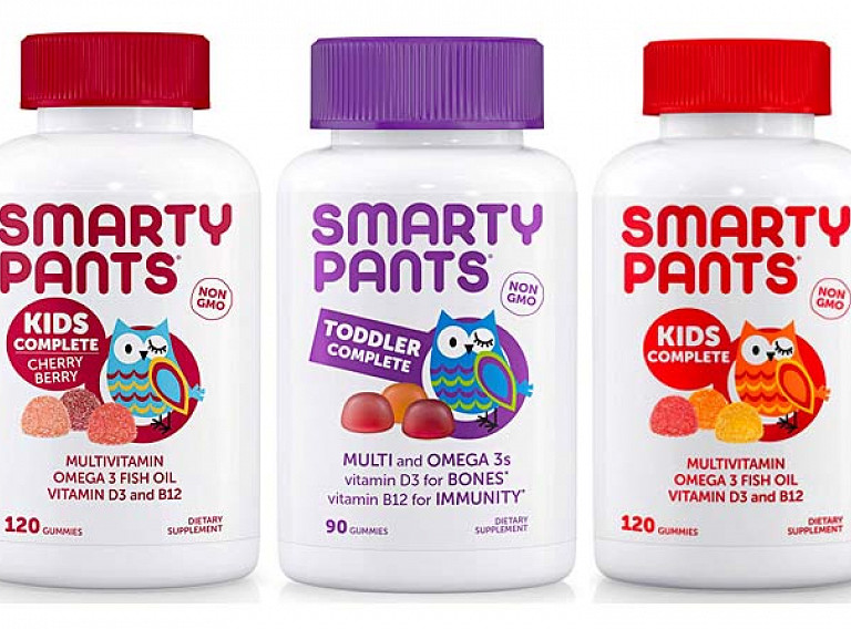 Smarty Pants Prebiotic Probiotic Gummies Blueberry