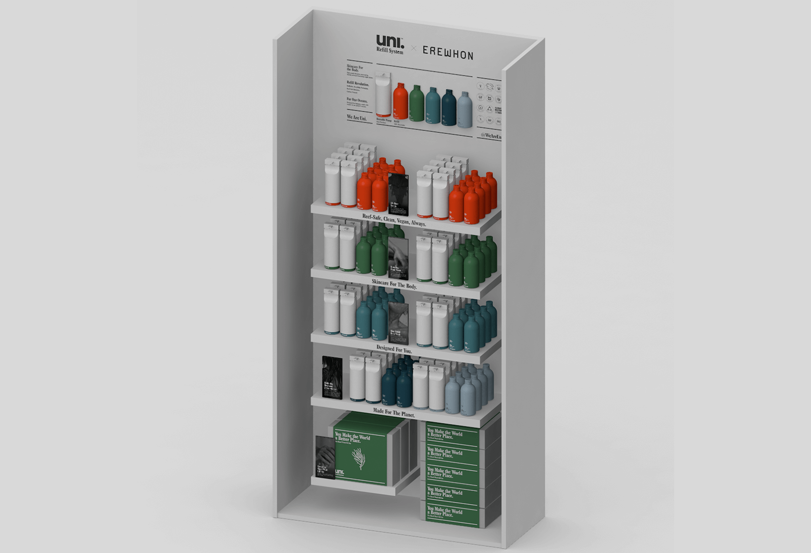 Uni Refill System Hits Retail with Erewhon Partnership BeautyMatter