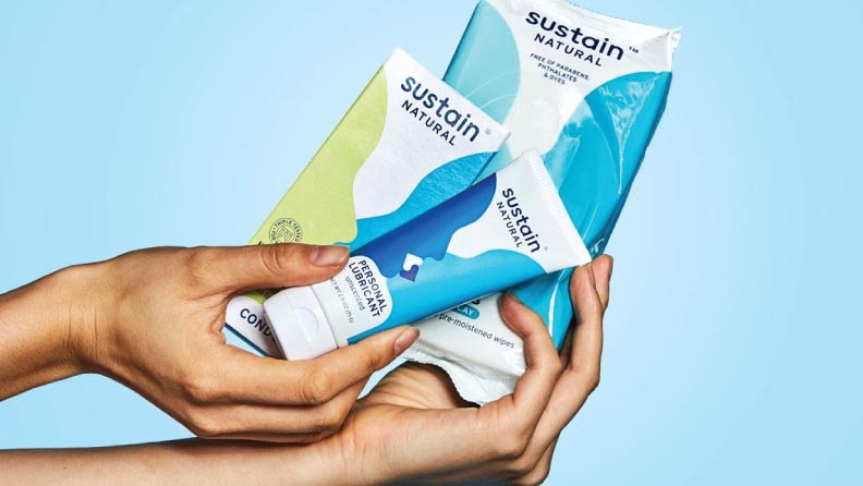 sustain unscented personal lubricant Pjur Basic Water-Based Lube 3.4oz main image 1
